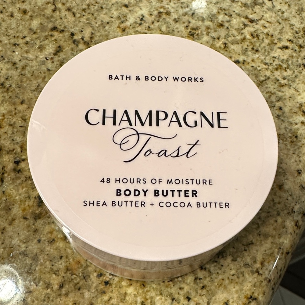 Bath & Body Works Champagne Toast Body Butter - Light Pink